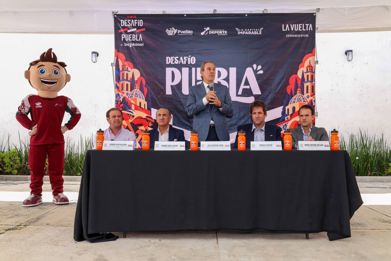 Presenta Pepe Chedraui oficialmente Desafío Puebla by La Vuelta España 2027