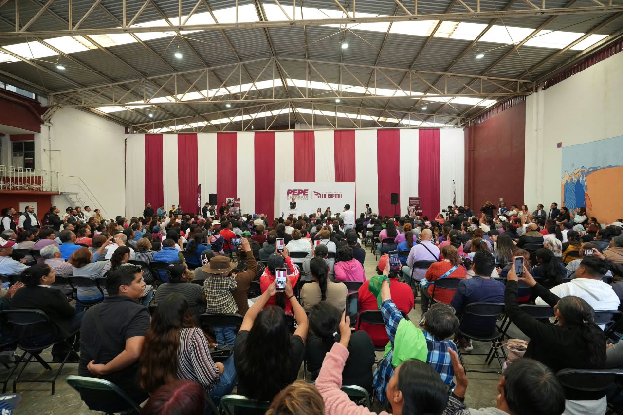Acerca Pepe Chedraui seguridad, servicios y bienestar a San Pablo Xochimehuacan