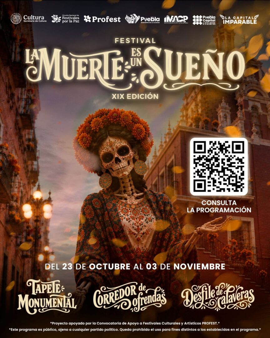 Gobierno de Pepe Chedraui invita a disfrutar del XIX Festival La Muerte es un Sueño