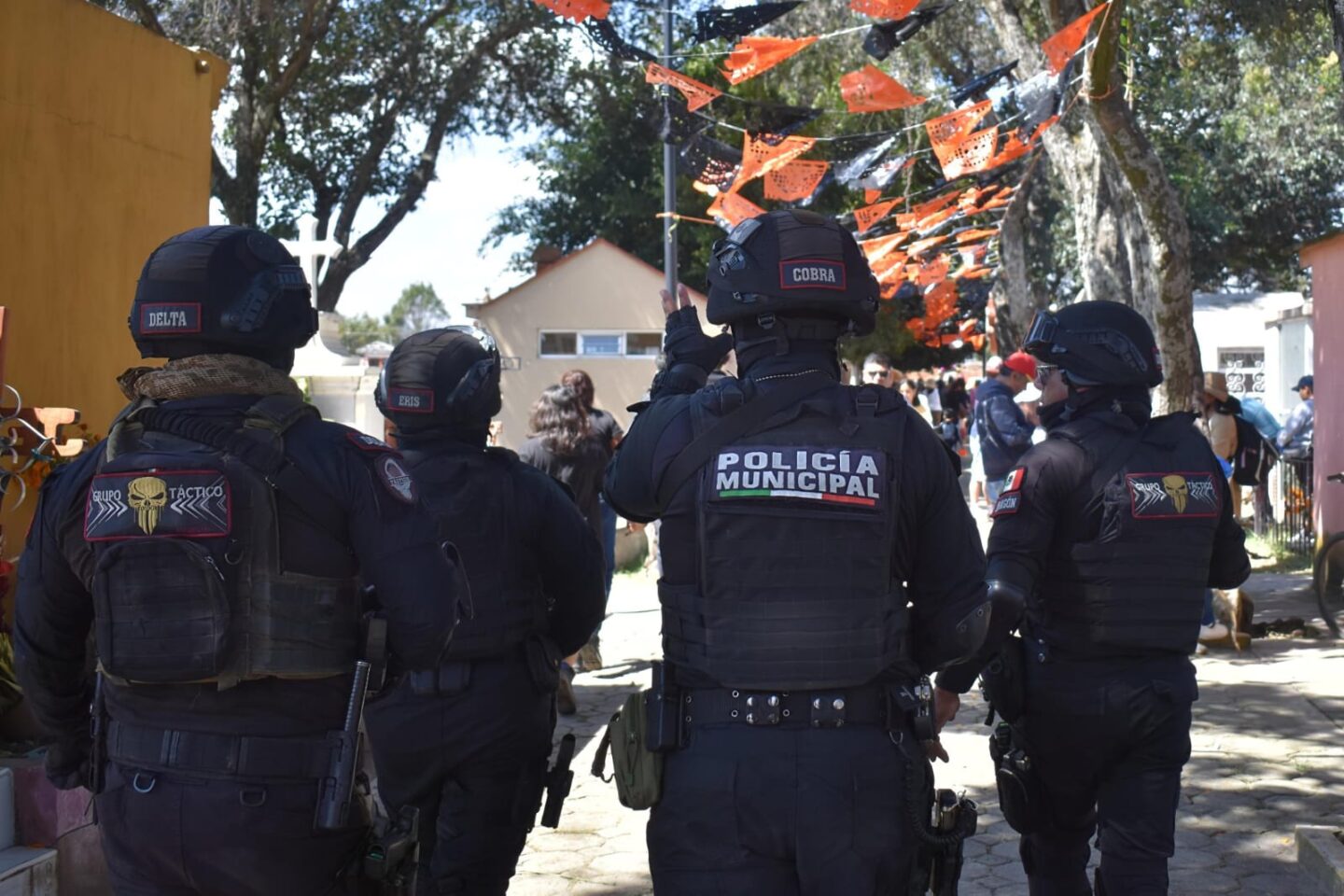 San Pedro Cholula prepara operativo conjunto para las celebraciones de Día de Muertos